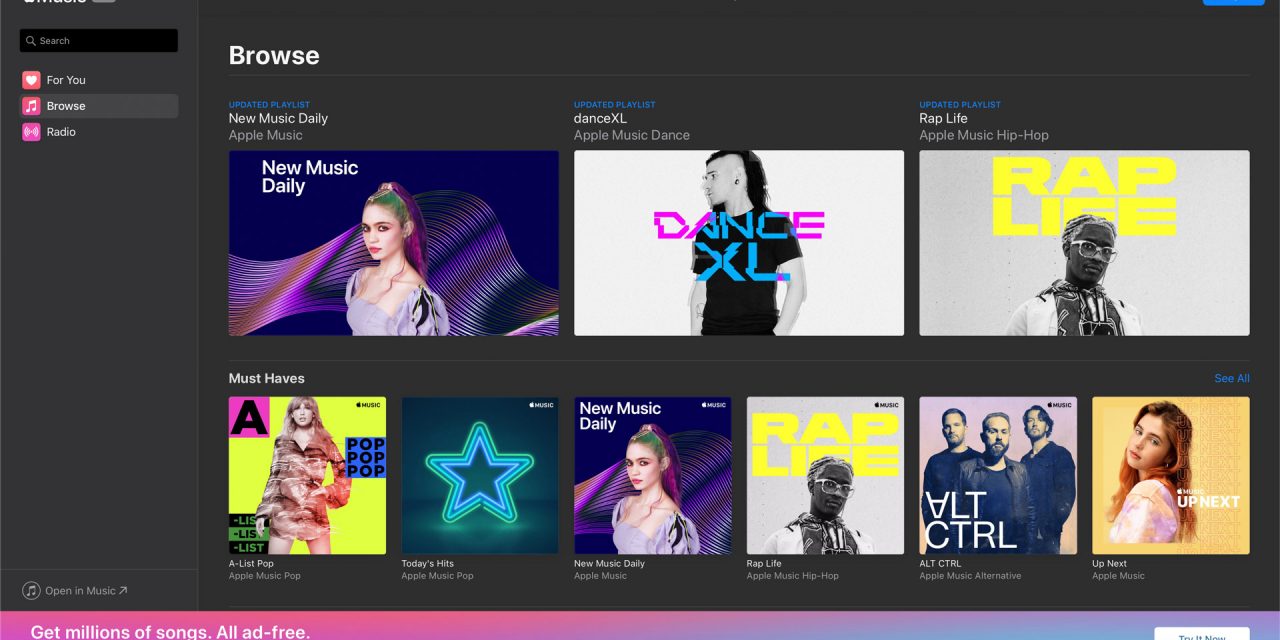 Apple Music Web gestartet