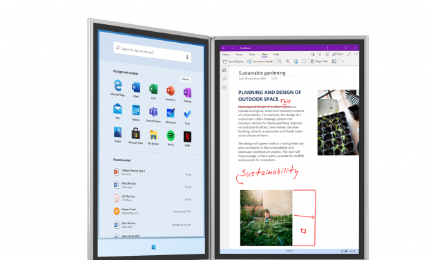 Windows 10X vorgestellt: Betriebssystem für Geräte mit zwei Bildschirmen