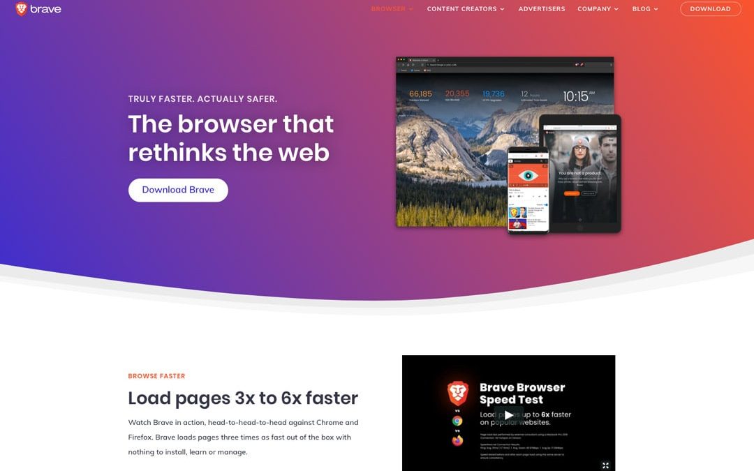 Brave Browser für Windows 10 ARM